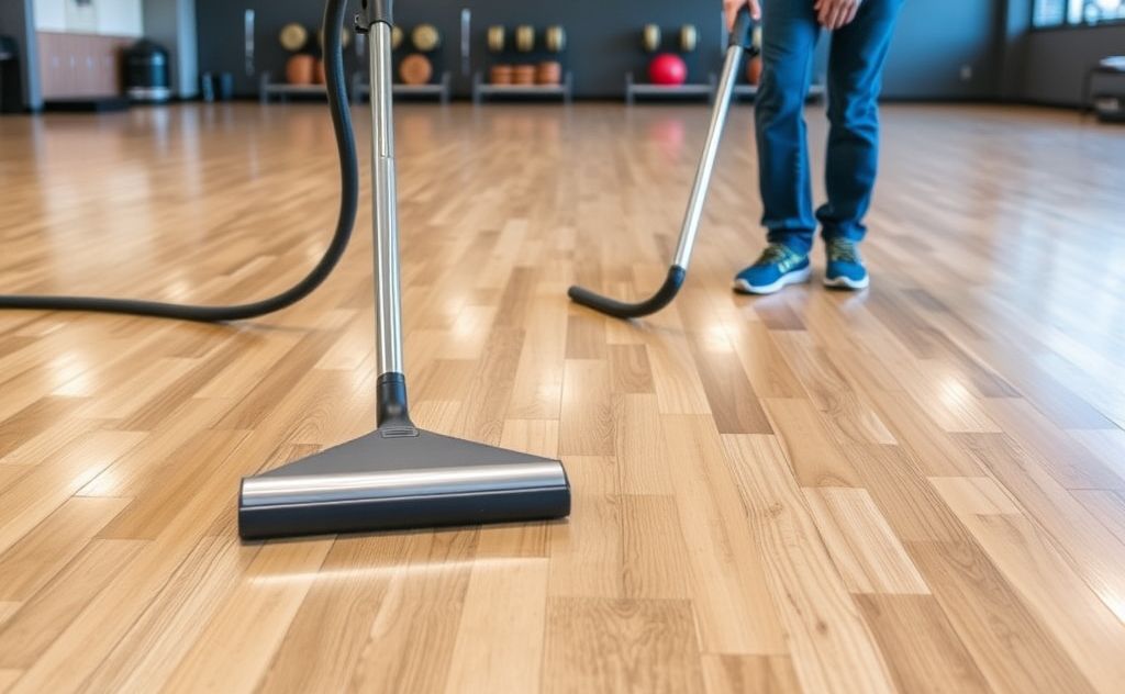 Effective gym floor vacuuming tips for a spotless finish