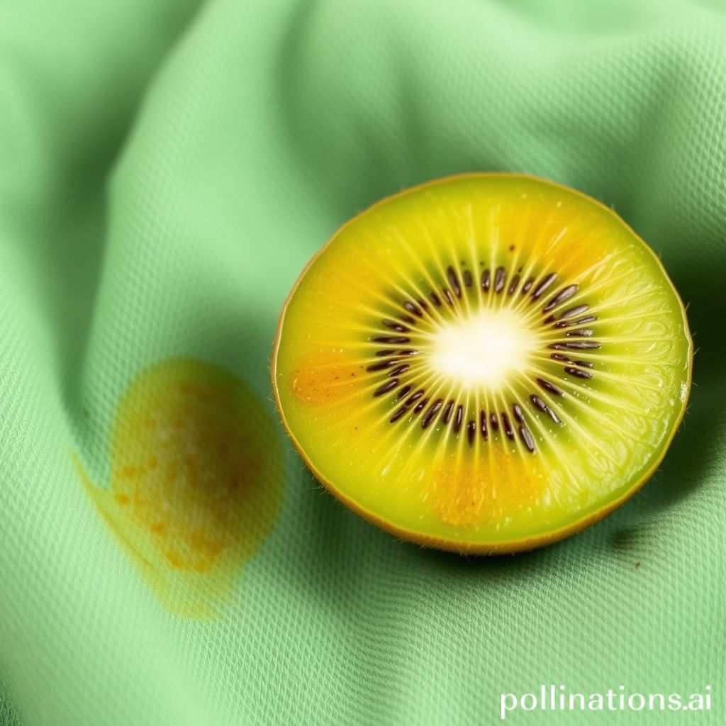 Removing Kiwi Juice Stains from Clothing: Effective Methods