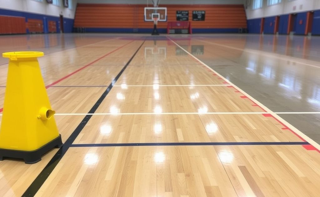 Effective solutions for slippery gym floors