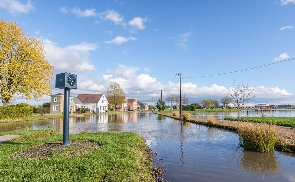 Effective temperature control for flood resilience