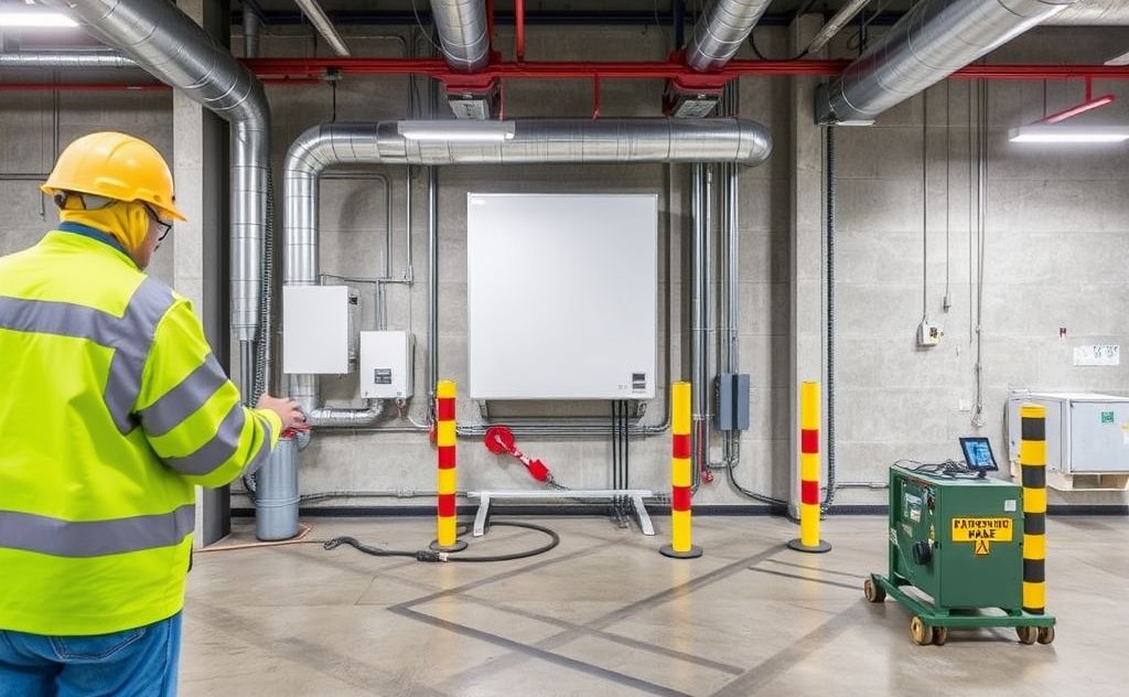 Effective temperature control in industrial spaces