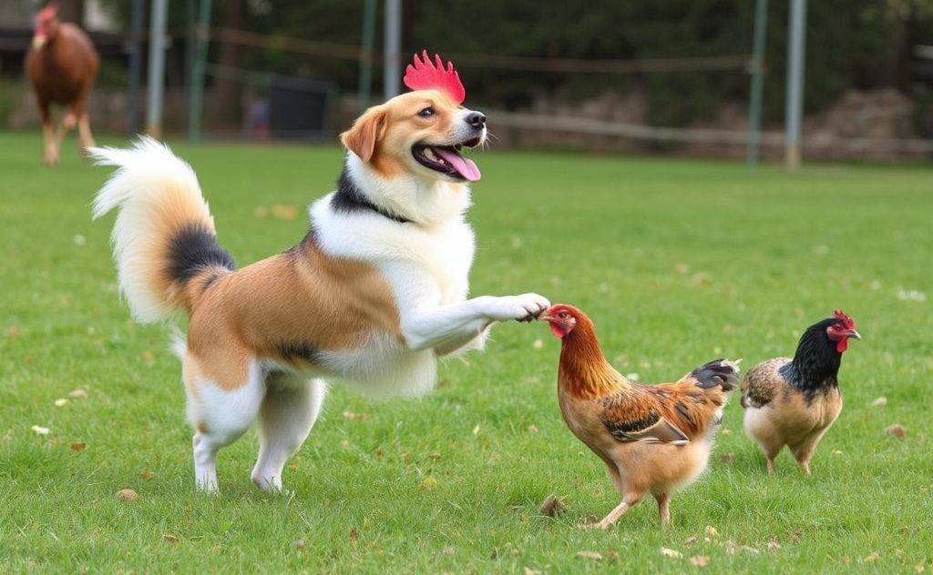 Effective training methods for dogs and chickens