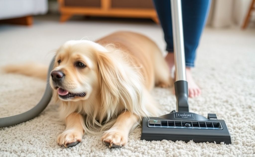 Effective vacuuming for dog hair removal tips