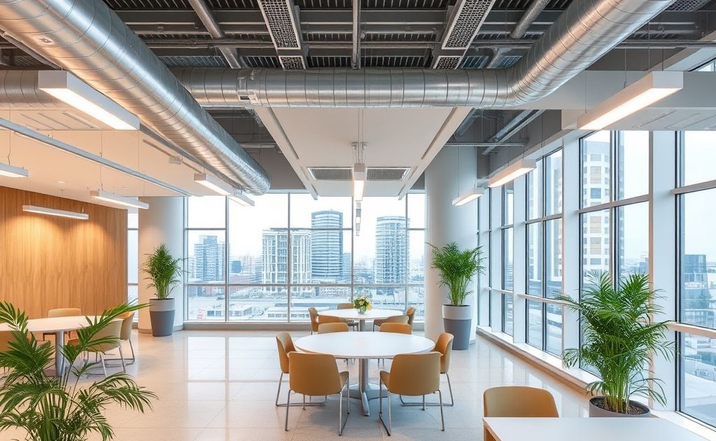 Effective ventilation in commercial spaces for comfort