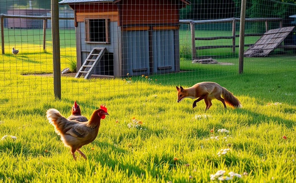 Effective ways to deter foxes from chickens