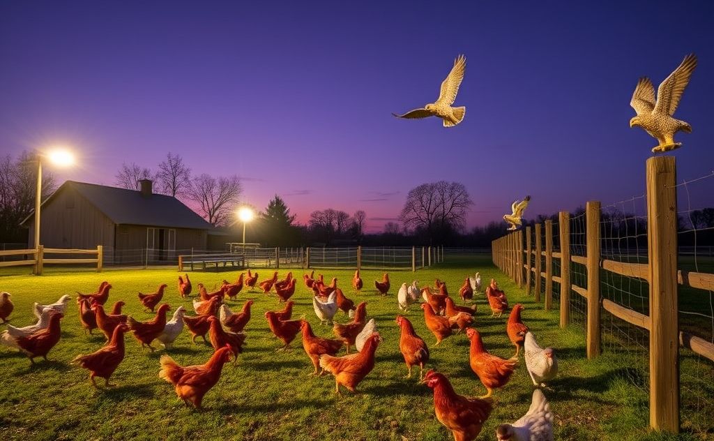 Effective ways to deter owls from chickens