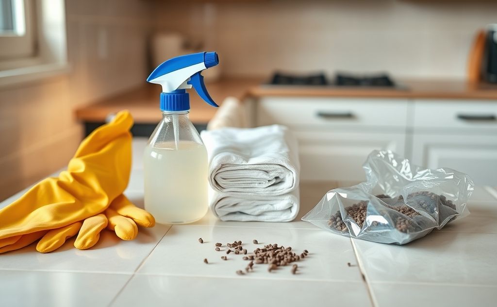 Effective ways to remove mouse droppings safely