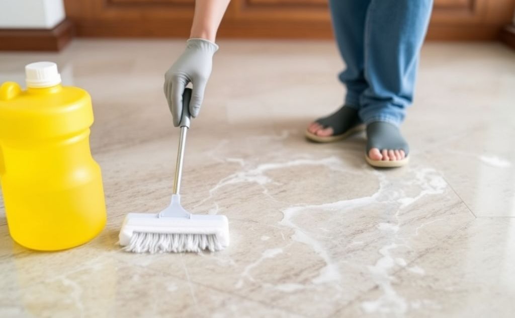 Effective ways to remove soap residue from floors