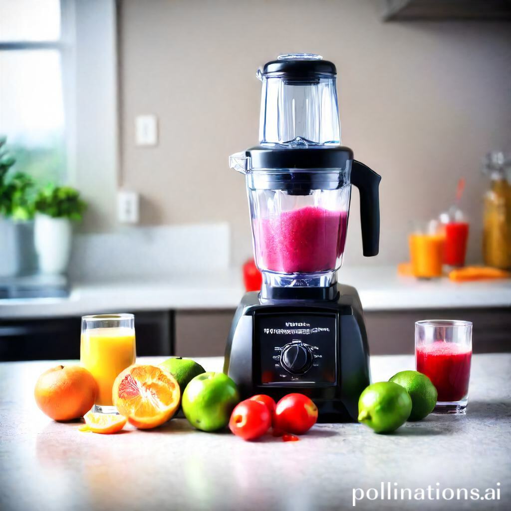 Efficient Juicing with Vitamix Blender: High-Quality Results and Special Features