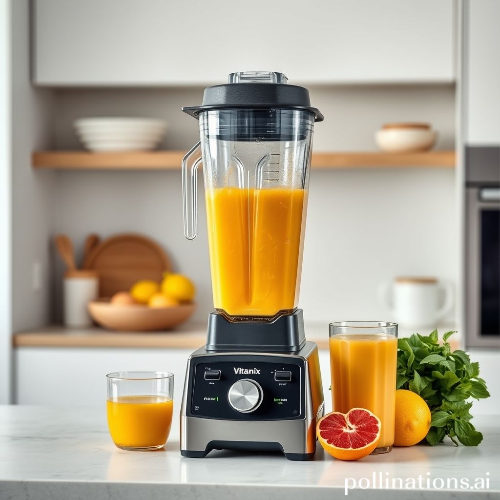 Efficient Juicing with Vitamix Blender: High-Quality Results and Special Features