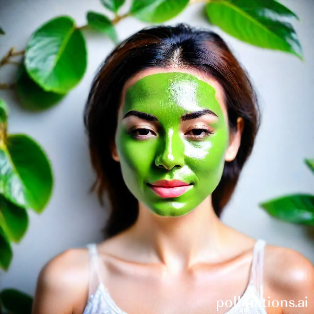Green tea mask success