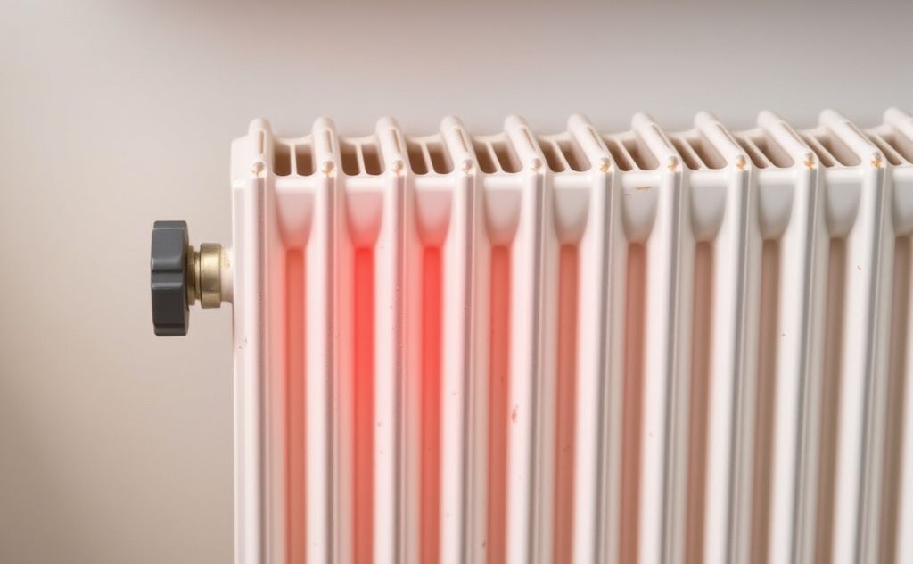 Effects of overheating on a heating radiator