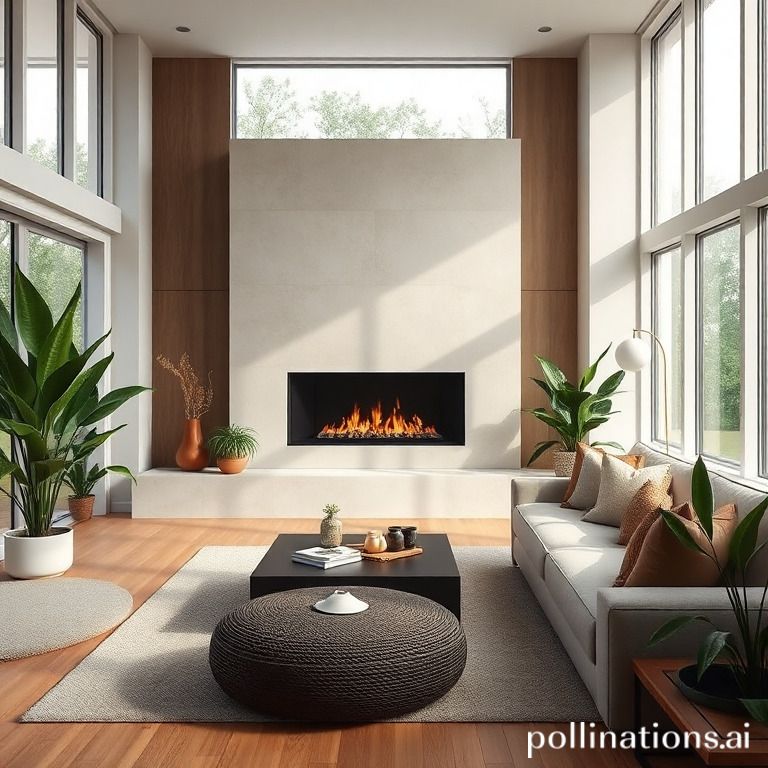 Efficiency and eco-friendliness of gas fireplaces