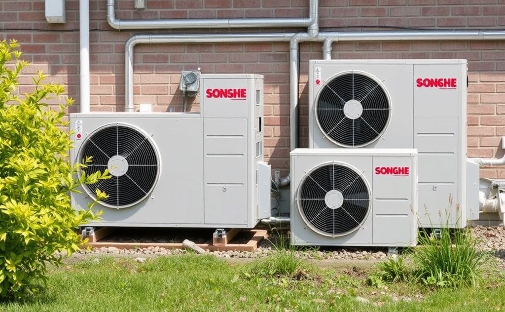 Efficiency of HVAC heat pumps in action