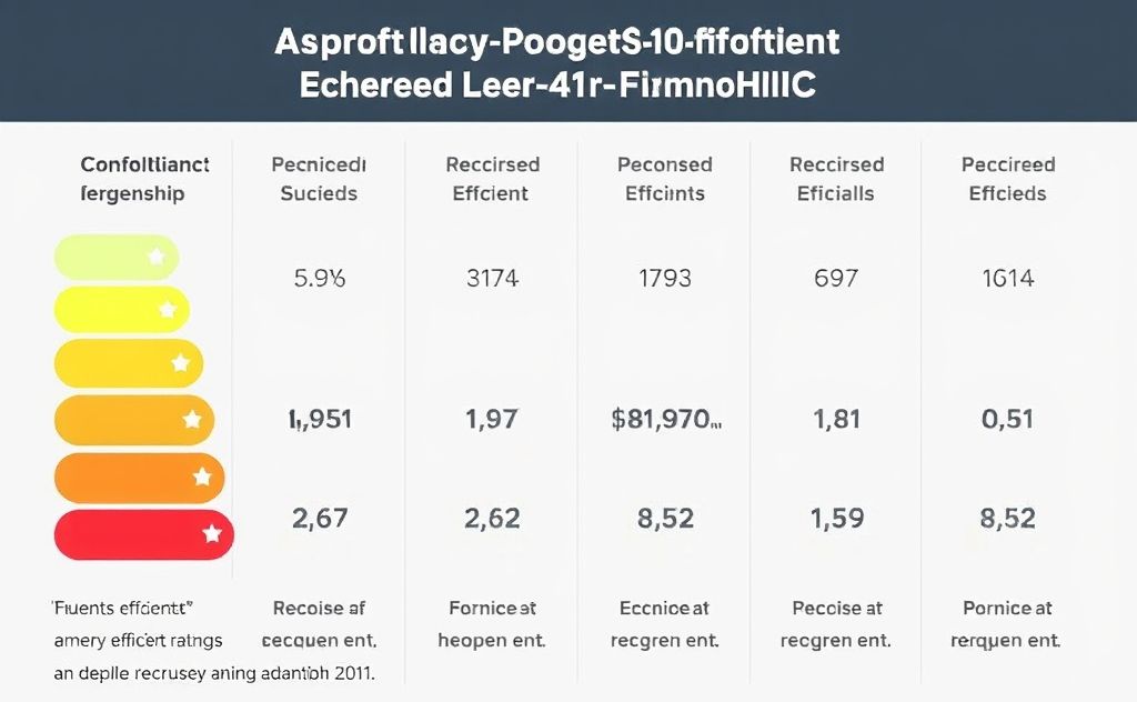 Efficiency ratings for the best energy efficient HVAC