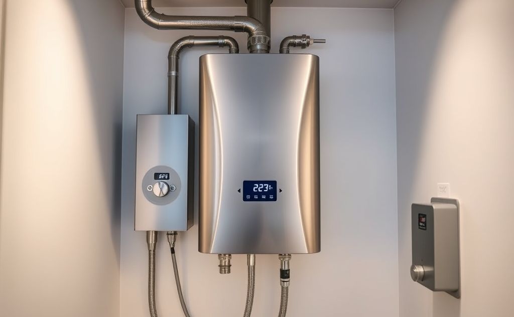 Efficient 110V electric water heater pump system
