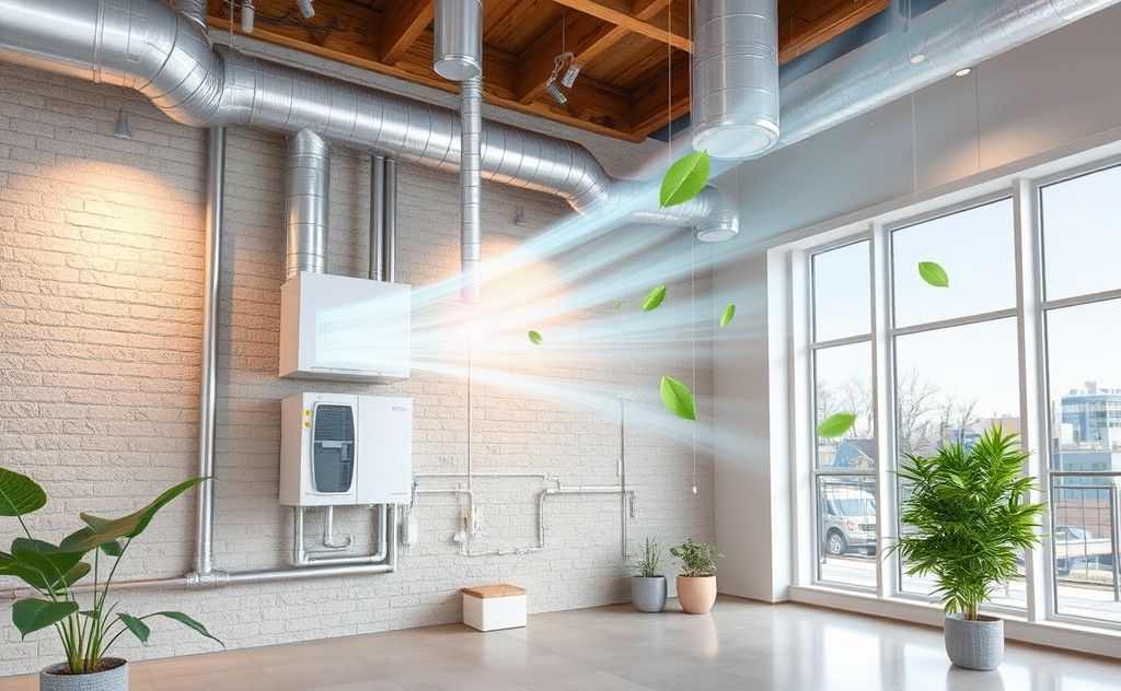 Efficient HVAC system managing indoor air flow