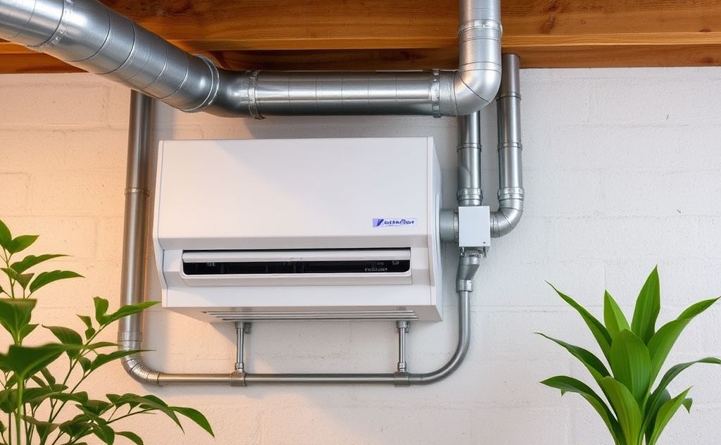 Efficient HVAC system managing indoor humidity levels