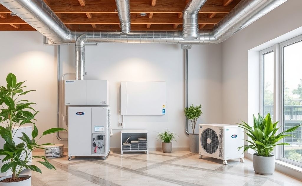 Efficient HVAC systems for clean indoor air