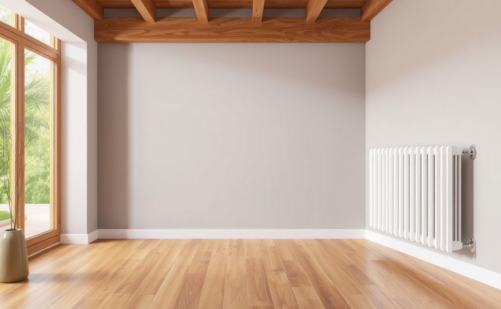Efficient convection radiators warming large areas