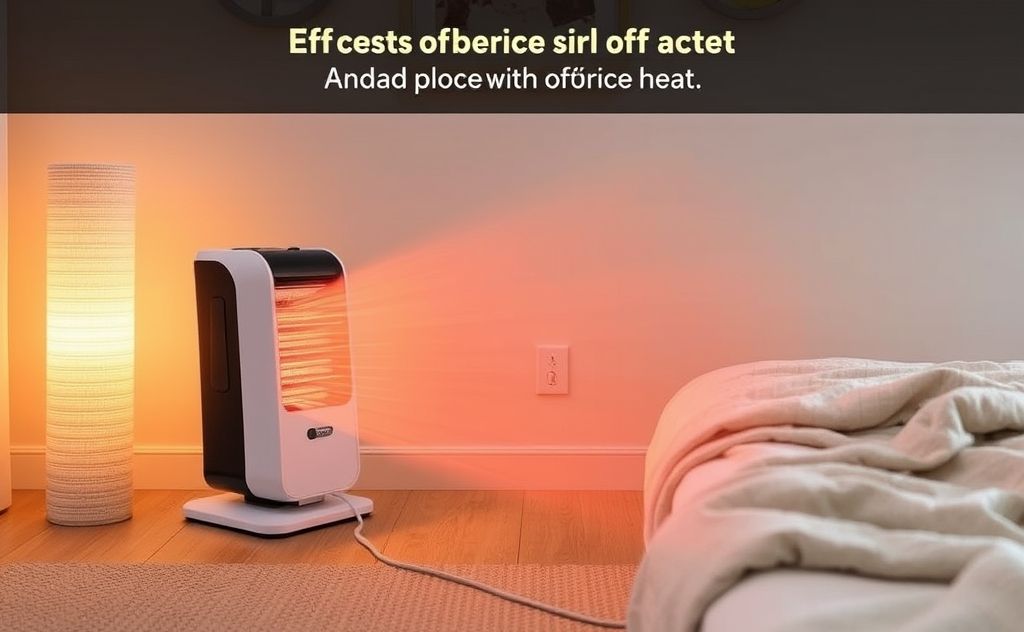 Efficient heater for quiet, comfortable warmth