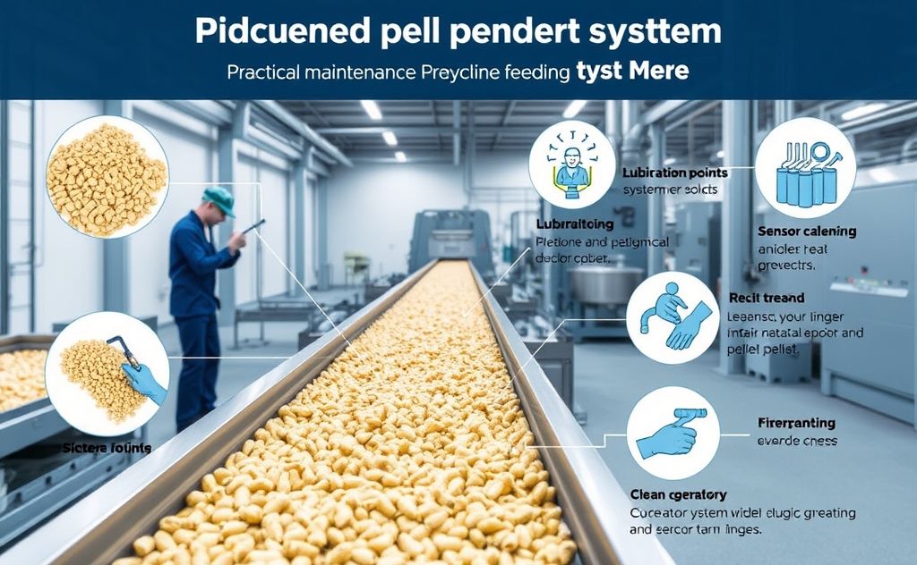 Efficient pellet feeding system maintenance tips