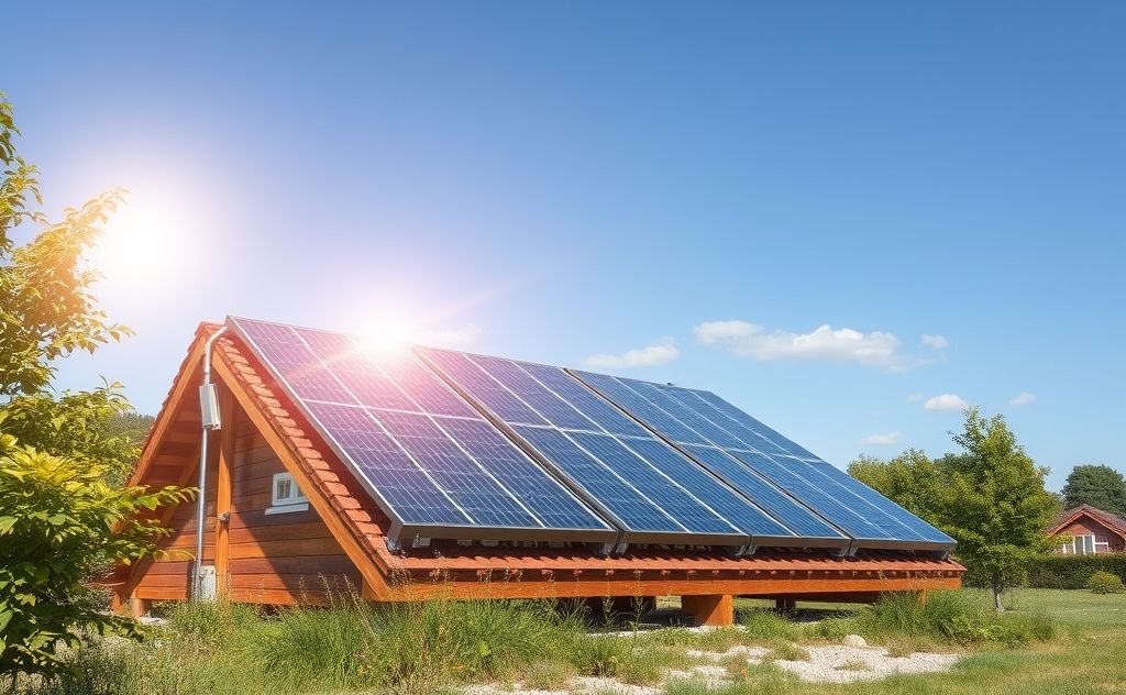 Efficient solar heater design concept with sun