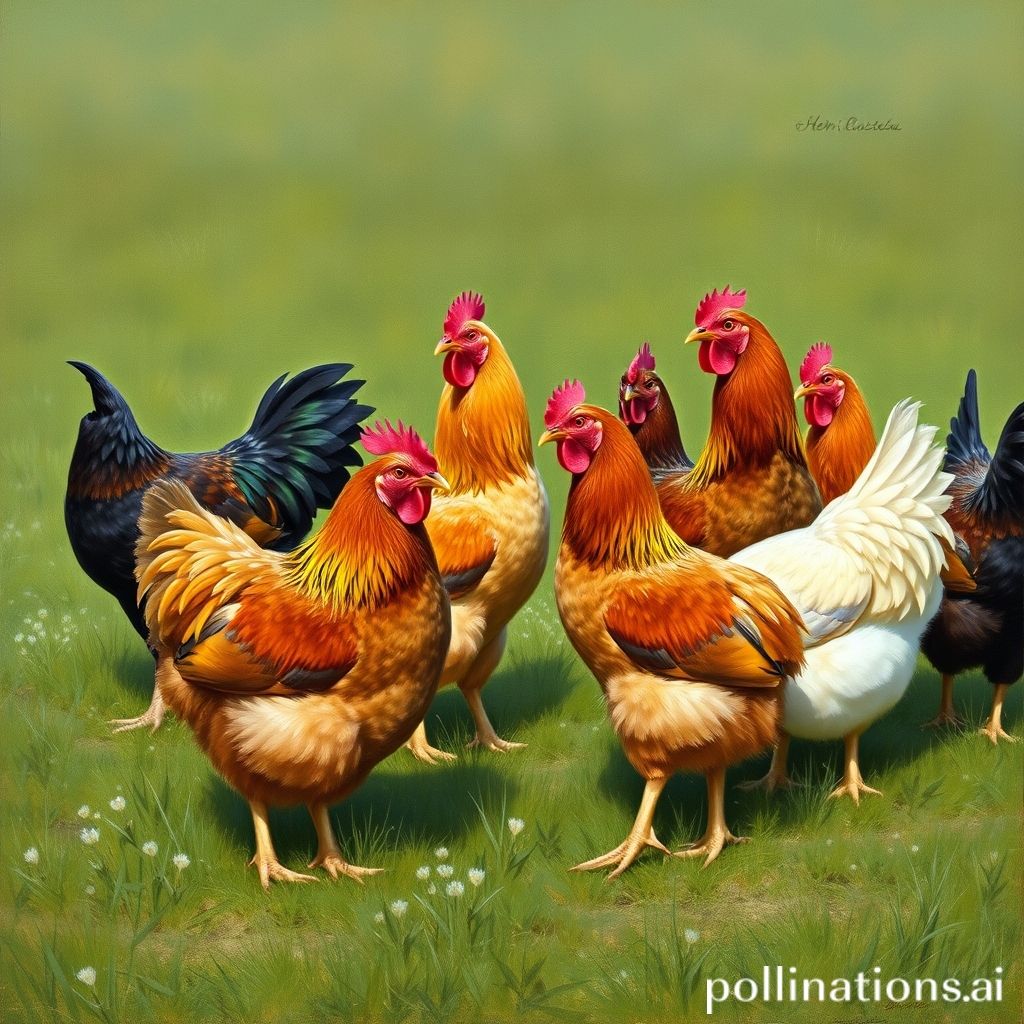 how many legs do 8 chickens have