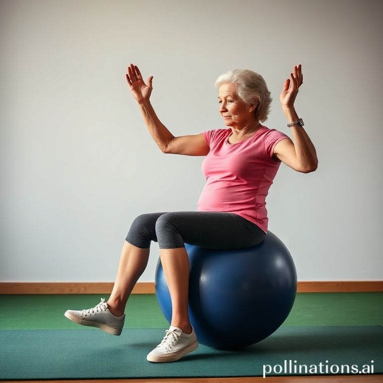 노인 밸런스 볼 운동법 : 균형감각과 근력 향상을 돕는 짐볼 활용법
