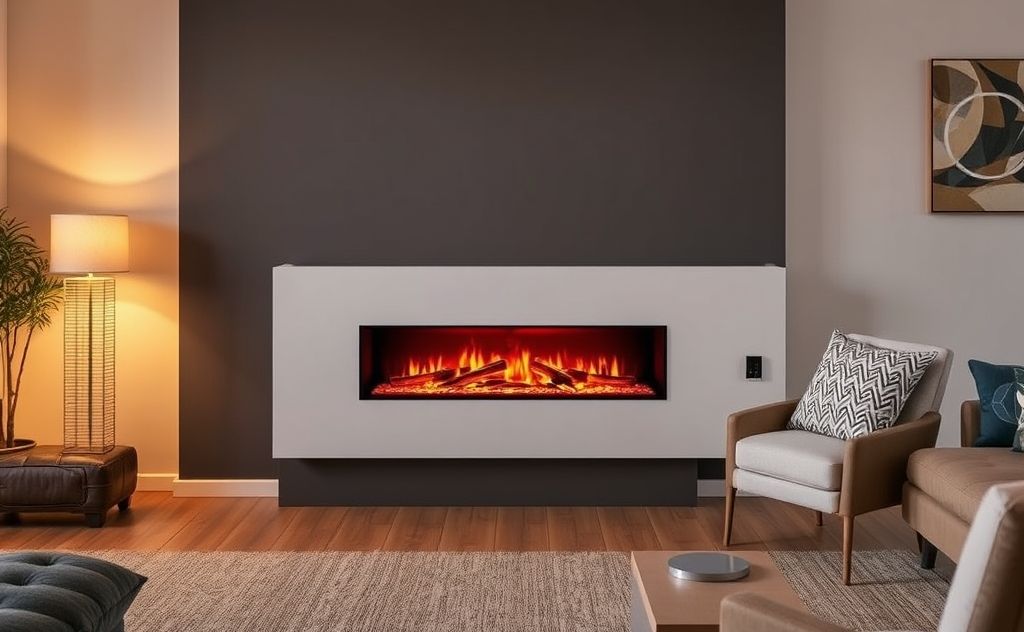 Electric fireplace heat output and warmth experience