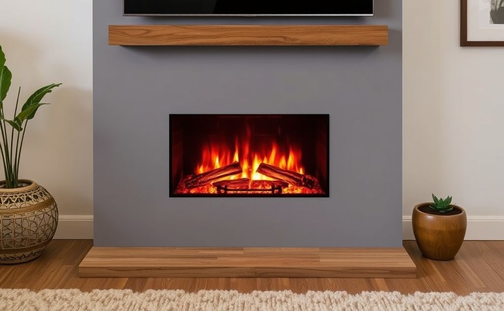 Electric fireplace requires its own circuit for safety