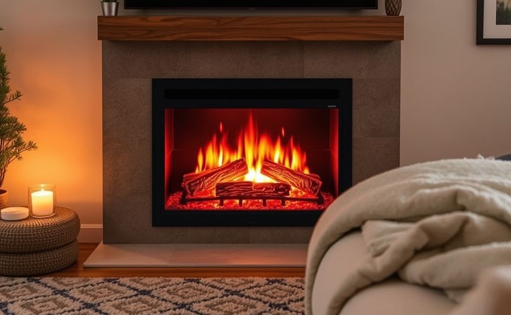 Electric fireplace safety tips for overnight use