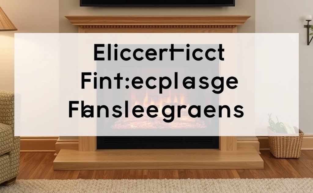 Electric fireplace wattage comparison and usage guide