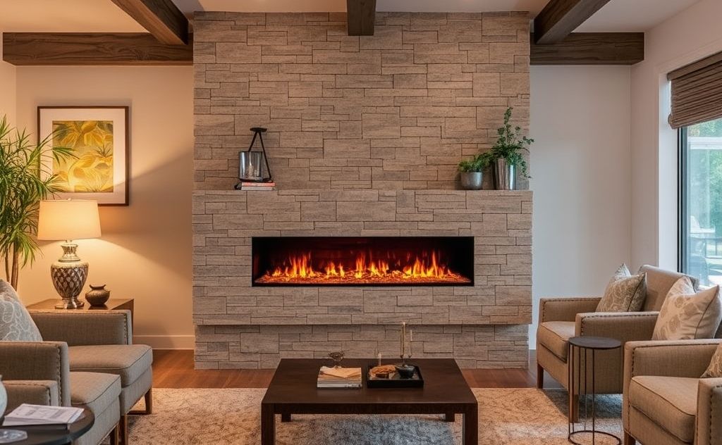 Electric fireplaces need careful location choices