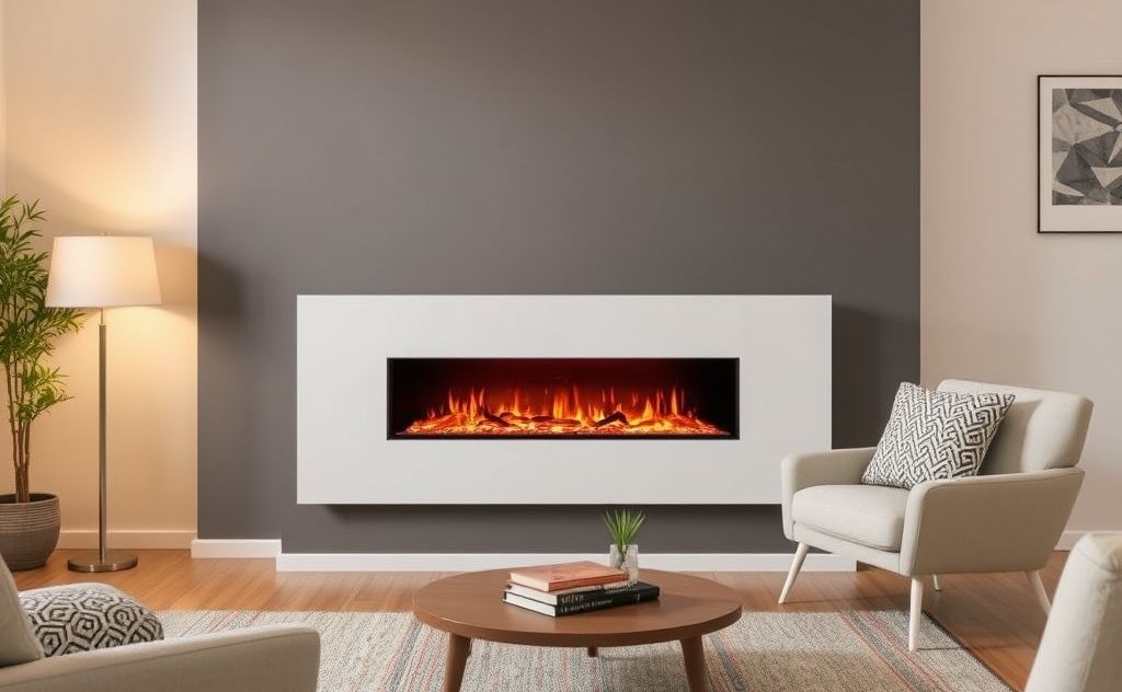 Electric fireplaces reduce heating costs effectively