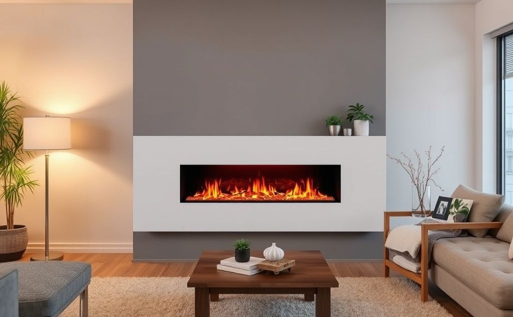Electric fireplaces save energy and reduce bills