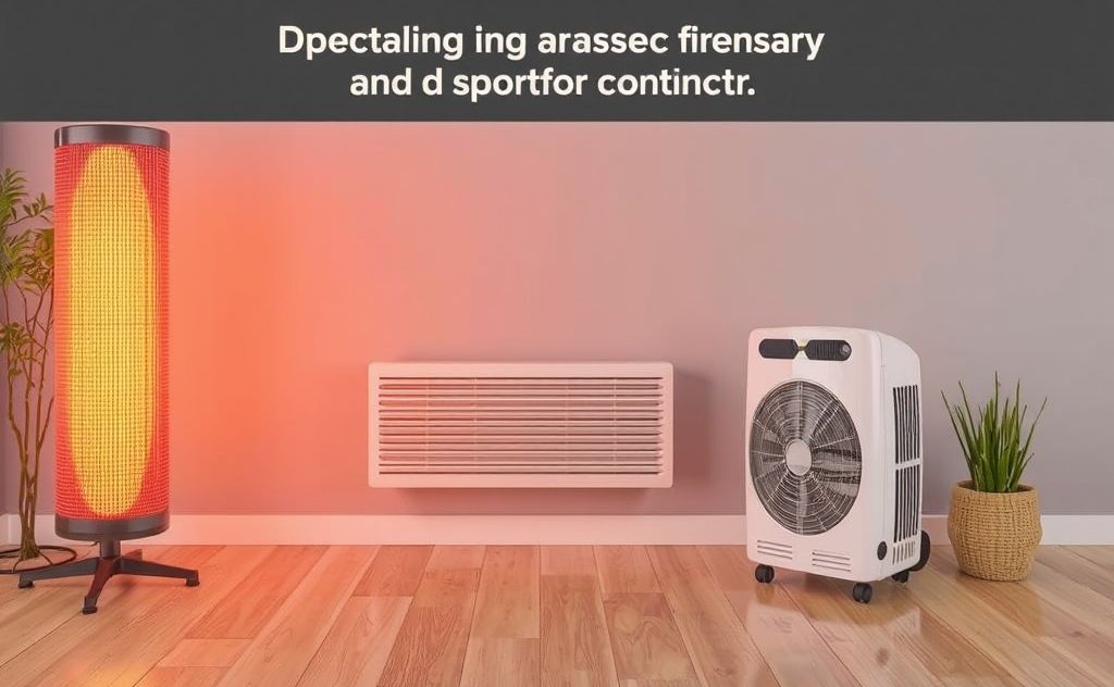Electric heaters as primary heat source options