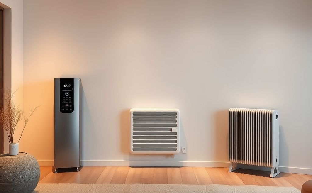 Electric heaters in a modern smart home setup