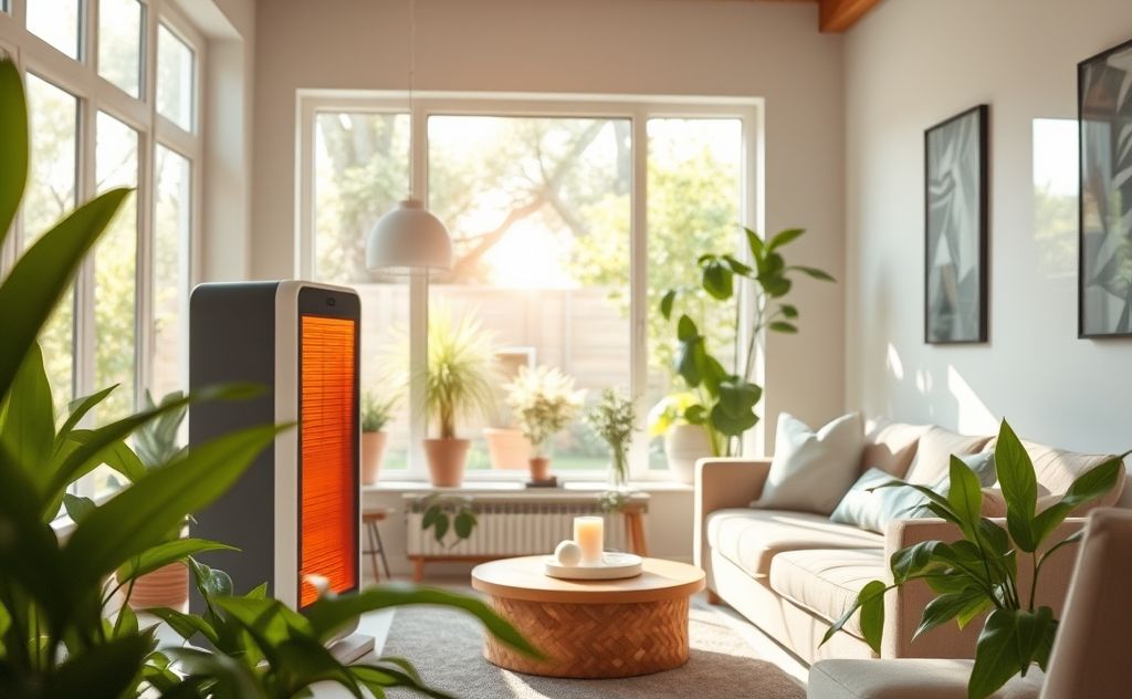 Electric heaters reduce carbon footprint and save energy.