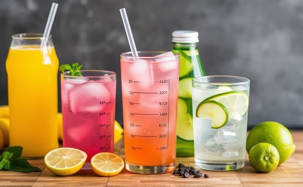 Electrolyte drinks for quick energy boost