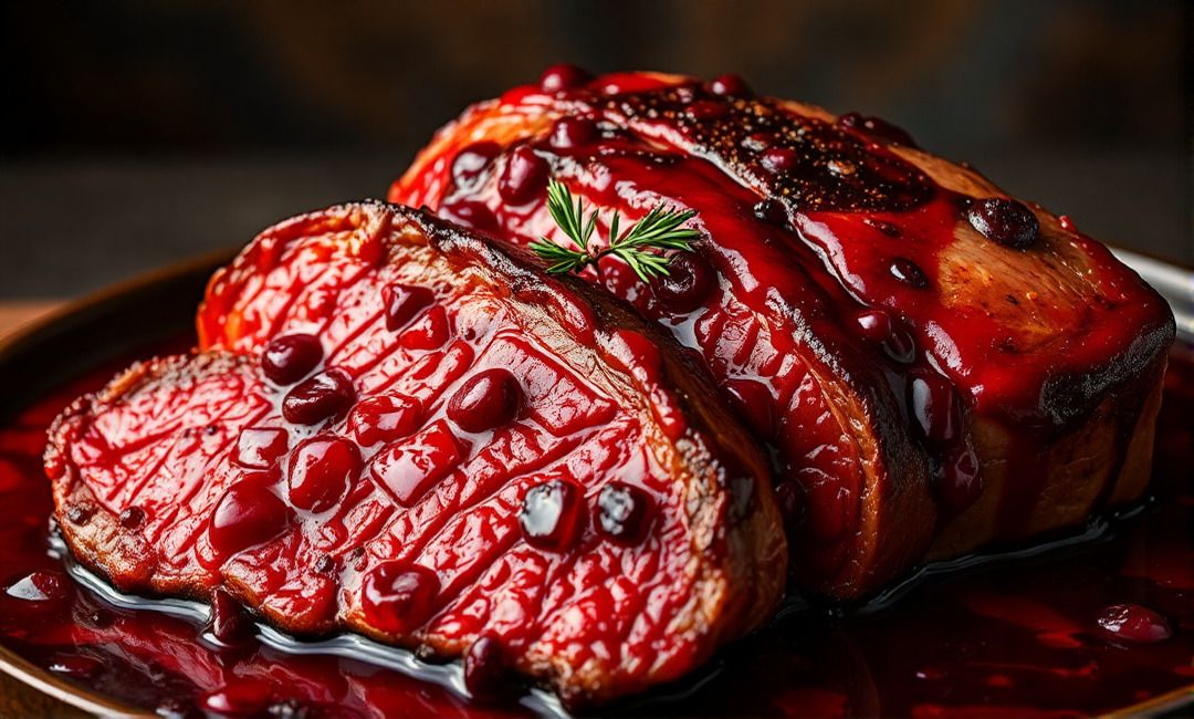 Elevate Your Meat Dishes with Cranberry Juice Infusions