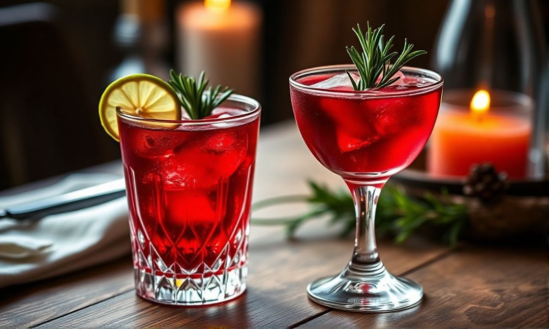 Elevating Your Cranberry Cocktail Presentation with Unique Glassware