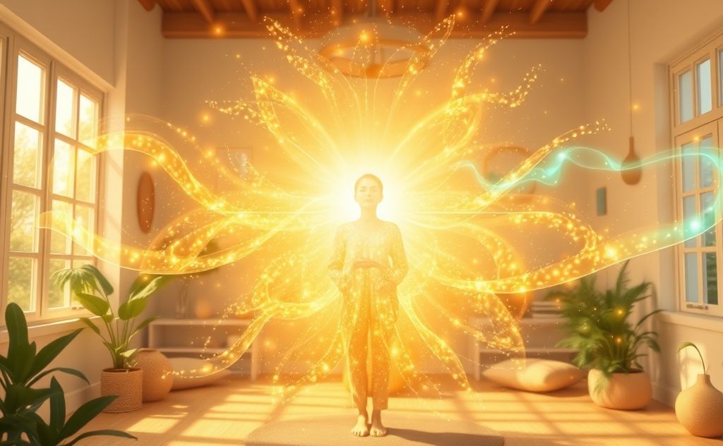 Empowered energy healing through positive affirmations