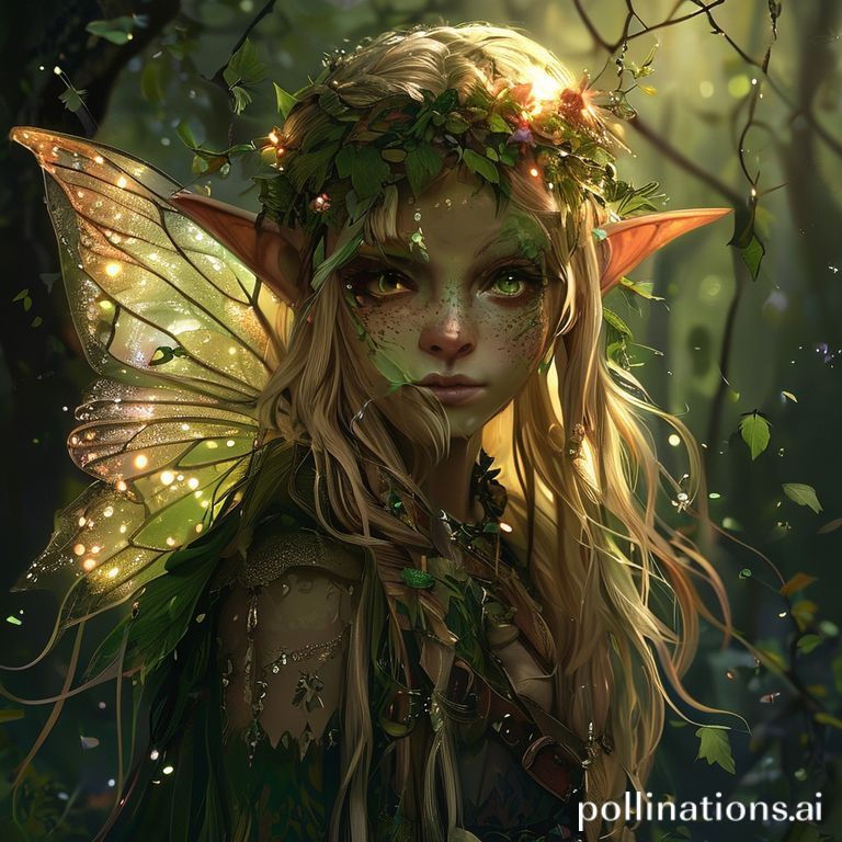 揭秘抖音新锐小野汜樱的神秘精灵写真，沉浸式体验她的奇幻世界