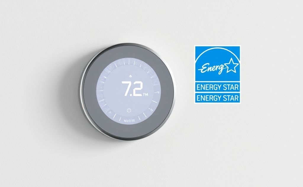 Energy Star certified smart thermostat design