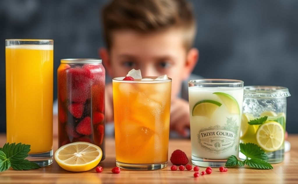 Energy drink options for better focus while studying