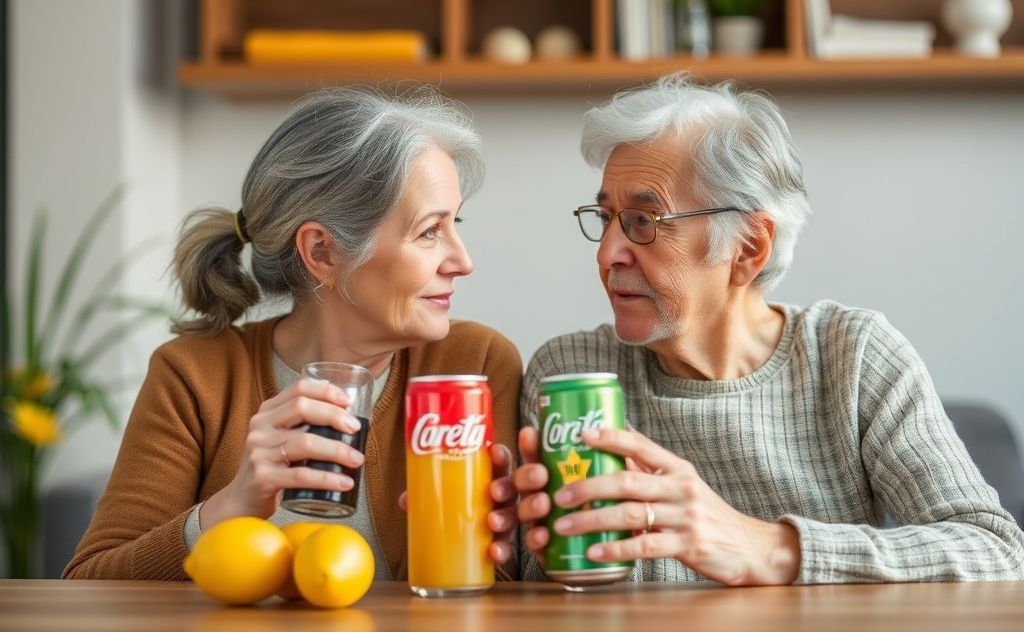 Energy drink options for seniors' health and vitality
