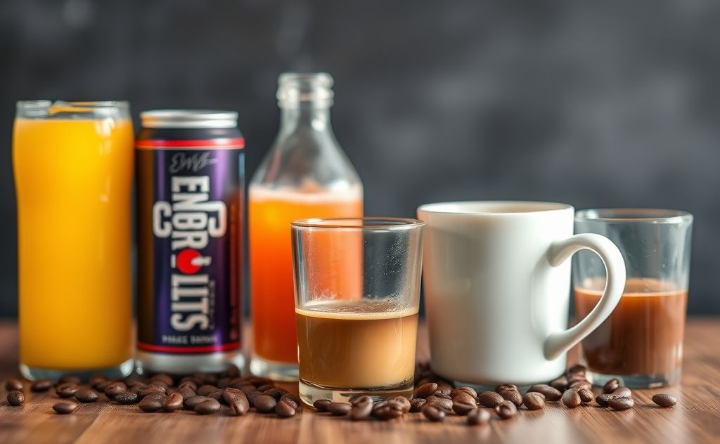 Energy drinks and coffee effects on health