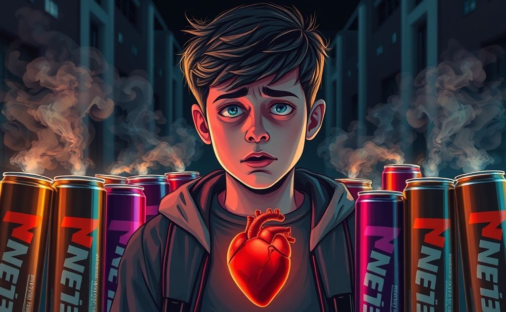 Energy drinks harm teen growth and health risks