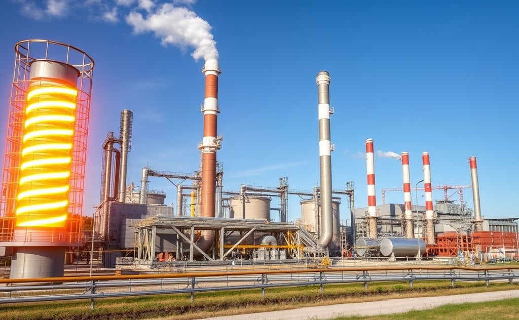 Energy efficiency in industrial processes temperature impact